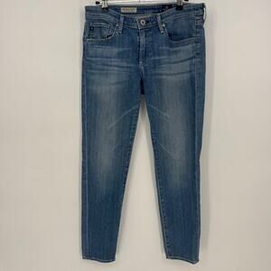 AG Adriano Goldschmied The Stevie Ankle Slim Straight Leg Jeans Womens 29r